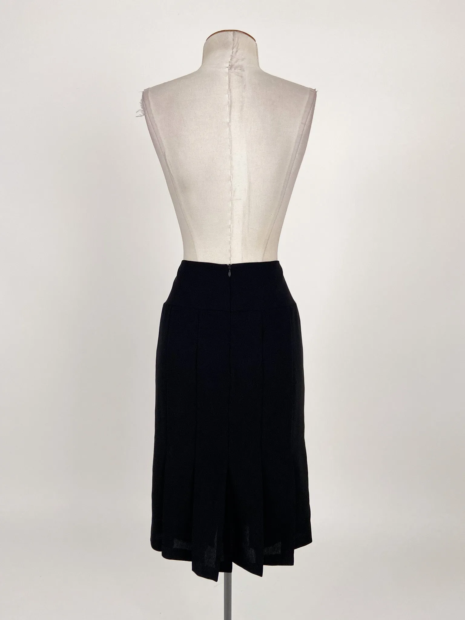 Blooms | Black Workwear Skirt | Size 8