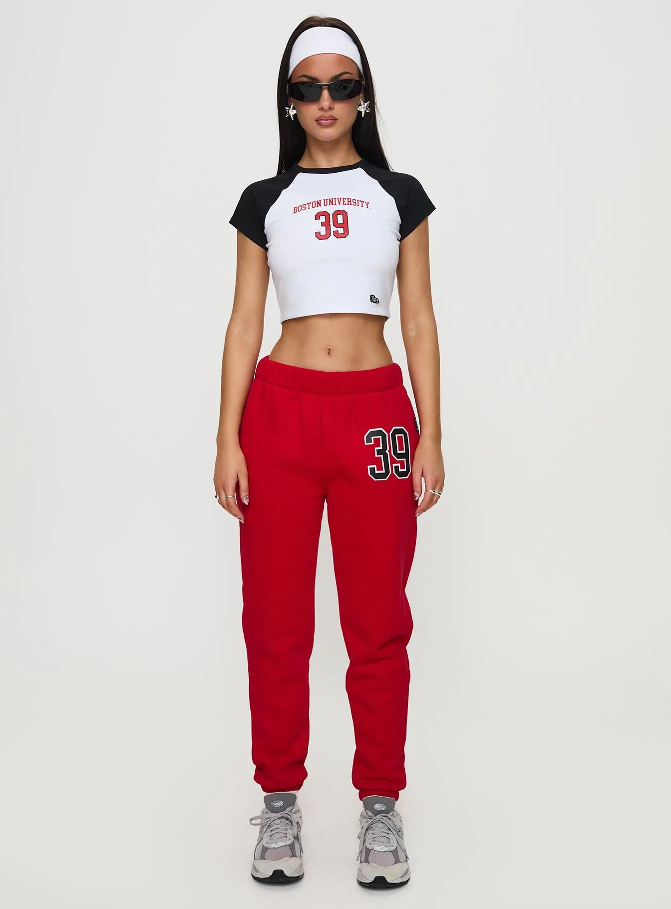 BU Sweatpants Red