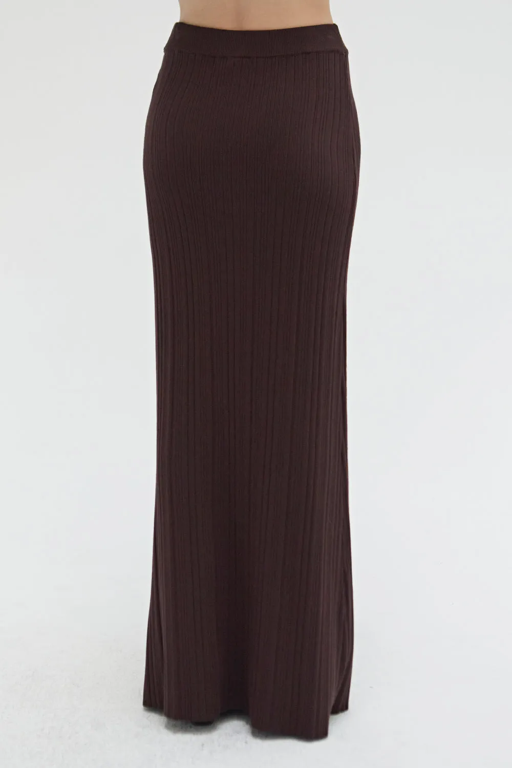 Espresso Maxi Skirt