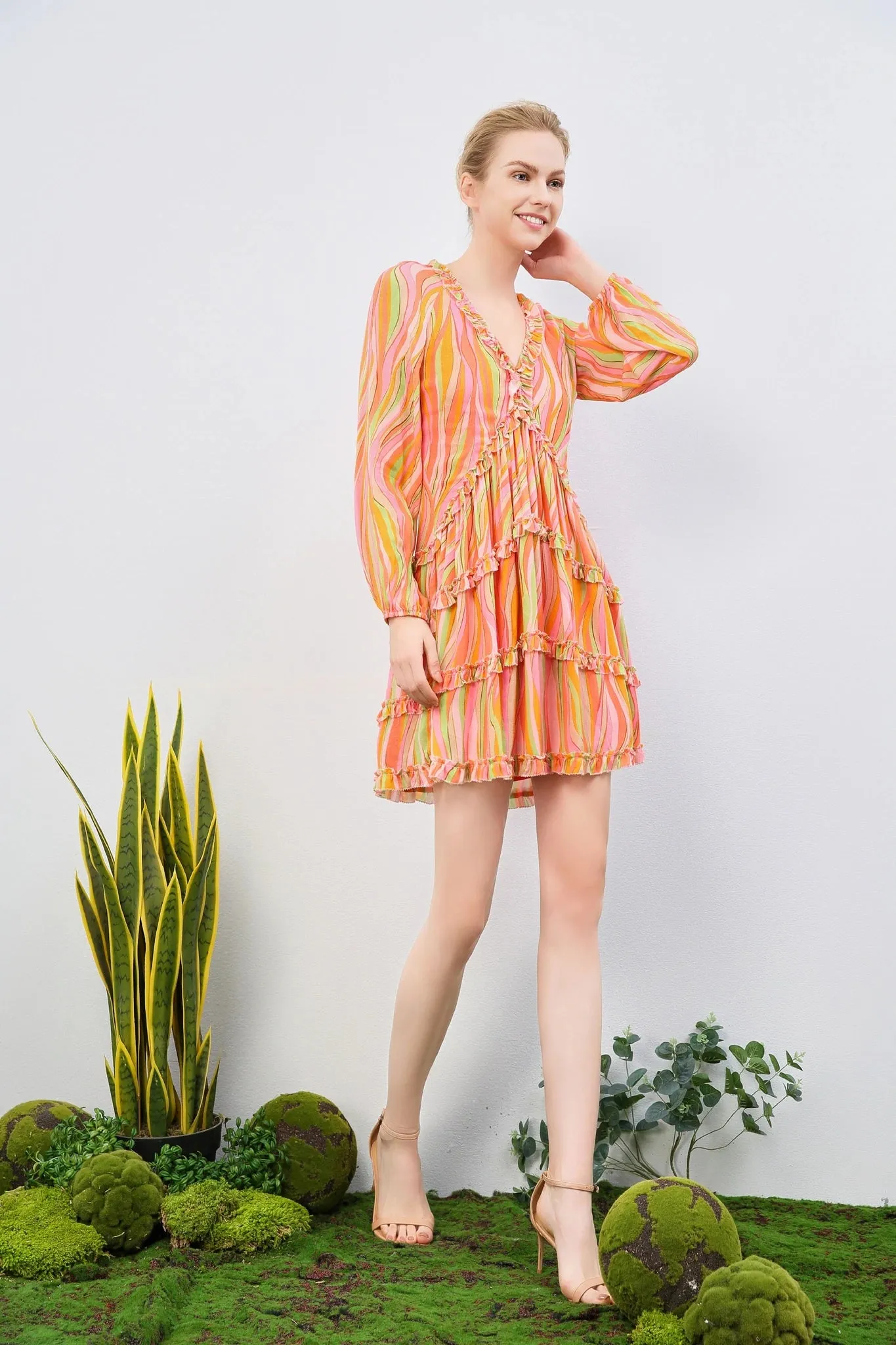 Figi Mackenzie Ruffle Dress
