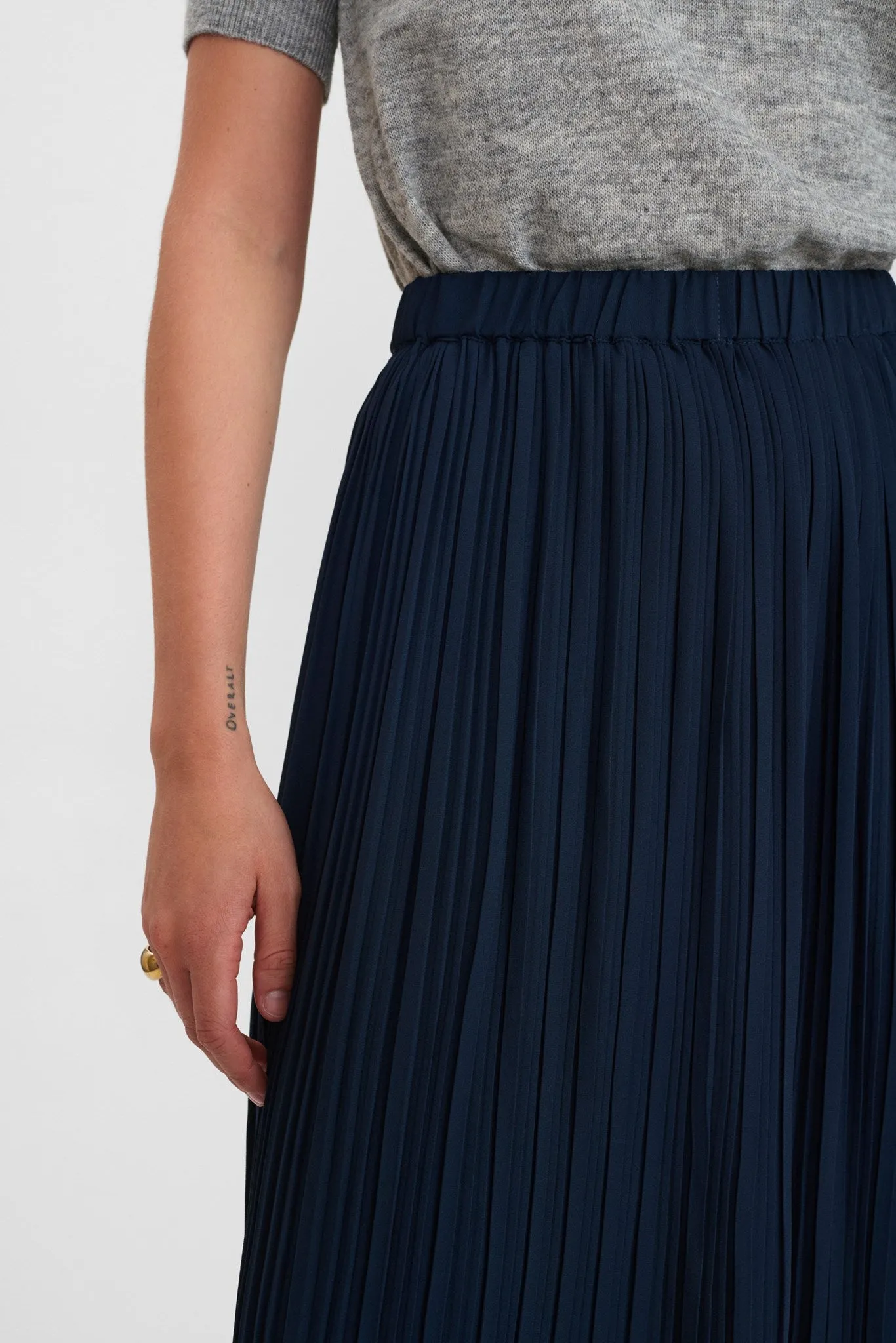 NUABIGAIL SKIRT - Dark Sapphire