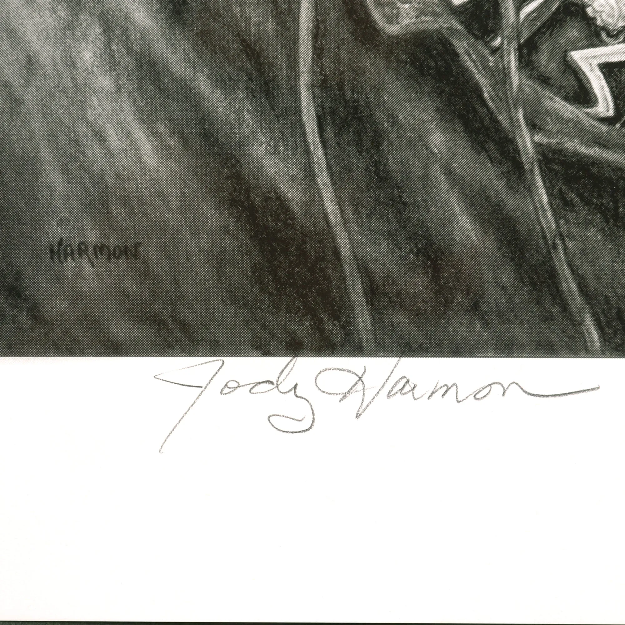 Original Signed Artist Proof of "Panzerheld" by Jody Harmon showing German WWII Waffen-SS Panzer "Ace" Tank Commander Michael Wittmann - Knight's Cross Recipient