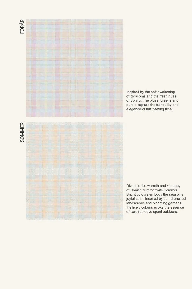 Slip Skirt - Watercolour Plaid